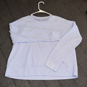 CALIA Women's Smocked Texture Pullover